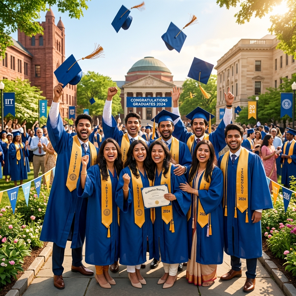Eduvix Academy students celebrating graduation